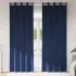 Perdele opace 2 pcs Gri deschis 140 x 245 cm Catifea GartenMobel Dekor
