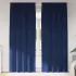 Perdele opace 2 pcs Gri deschis 140 x 245 cm Catifea GartenMobel Dekor