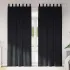 Perdele opace 2 pcs Roșu Vin 140 x 260 cm Catifea GartenMobel Dekor