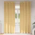 Perdele Opaque cu Inel 2 pcs Maro deschis 245 x 140 cm GartenMobel Dekor