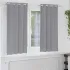 Perdele Opaque cu Inel 2 pcs Maro deschis 175 x 140 cm GartenMobel Dekor
