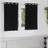 Perdele Opaque cu Inel 2 pcs Galben muștar 140 x 140 cm GartenMobel Dekor