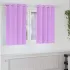 Perdele Opaque cu Inel 2 pcs Galben muștar 140 x 140 cm GartenMobel Dekor