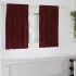 Perdele opace 2 pcs Gri închis 140 x 140 cm Catifea GartenMobel Dekor