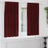 Perdele opace 2 pcs Crem 140 x 175 cm Catifea GartenMobel Dekor