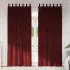 Perdele opace 2 pcs Galben muștar 140 x 225 cm Catifea GartenMobel Dekor