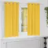 Perdele Opaque cu Inel 2 pcs Maro deschis 175 x 140 cm GartenMobel Dekor