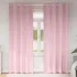 Perdele Opaque cu Inel 2 pcs Maro deschis 260 x 140 cm GartenMobel Dekor