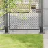 Baze stâlp pătrate 4 buc Antracit Oțel acoperit cu pulbere GartenMobel Dekor