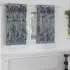 Cortine din catifea 2 pcs Gri argintie 140 x 140 cm Catifea GartenMobel Dekor