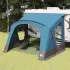 Cort Caravana 5-Persoane cu acoperiș Verde 410 x 275 x 245 cm GartenMobel Dekor