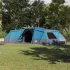 Cort de Familie cu acoperiș albastru 833 x 585 x 216 cm tafta GartenMobel Dekor