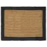 Covor din iuta handmade pentru living, 120x170 cm, gri natur