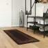 Covor Runner MARSA Negru 50 x 100 cm Poliester și PVC GartenMobel Dekor