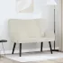 Canapea cu două locuri bordo 115 x 61 x 87 cm Catifea GartenMobel Dekor