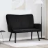 Canapea cu două locuri bordo 115 x 61 x 87 cm Catifea GartenMobel Dekor