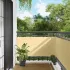 Ecran de balcon albastru 75 x 200 cm Oxford alu acoperit cu PU GartenMobel Dekor