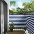 Ecran de balcon Galben și alb 110 x 500 cm Material Oxford GartenMobel Dekor