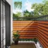 Ecran de balcon roșu 110x1000 cm din material Oxford, rezistent UV