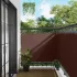 Ecran de balcon Galben și alb 110 x 500 cm Material Oxford GartenMobel Dekor