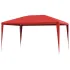 Cort pentru Petreceri Roșu 400 x 300 x 255 cm PE și oțel GartenMobel Dekor
