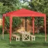 Cort pentru Petreceri 250 x 250 x 240 cm Gri deschis PE și oțel GartenMobel Dekor