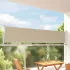 Awning lateral 100% poliester, fier, oțel GartenMobel Dekor
