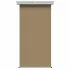 Awning lateral pentru balcon 100% poliester, fier, oțel GartenMobel Dekor