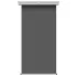Awning lateral pentru balcon 100% poliester, fier, oțel GartenMobel Dekor