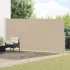 Jaluzea laterală retractabilă Bej 600 x 200 cm Poliester GartenMobel Dekor