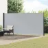 Jaluzea laterală retractabilă Gri 300 x 220 cm Poliester GartenMobel Dekor