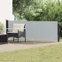 Jaluzea laterală retractabilă Gri 500 x 100 cm Poliester GartenMobel Dekor