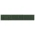 Ecran de balcon cu frunze verde, 600 x 100 cm, rezistent la intemperii