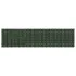 Ecran de balcon cu frunze verde inchis, 600x150 cm, pentru intimitate