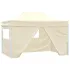42512  Foldable Tent Pop-Up with 4 Side Walls 3x4,5 m Blue GartenMobel Dekor