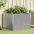 Pat înalt straturi, 100x100x77, oțel galvanizat, gri GartenMobel Dekor