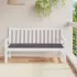 Pernă de bancă de grădină antracit 180x50x3 cm textil oxford GartenMobel Dekor