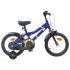 Bicicletă pentru Copii 16 Inci pentru 4-6 ani Albastru Alb GartenMobel Dekor