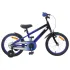 Bicicletă pentru Copii 16 Inci pentru 4-6 ani Albastru Negru GartenMobel Dekor