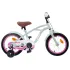 Bicicletă pentru Copii 16 Inci pentru 4-6 ani Alb GartenMobel Dekor