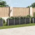 Strat înălțat de grădină antracit 240x40x45 cm oțel galvanizat GartenMobel Dekor