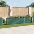 Strat înălțat de grădină, verde, 160x80x45 cm, oțel galvanizat GartenMobel Dekor