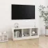 Comodă TV, alb, 104x33x41 cm, lemn masiv de pin GartenMobel Dekor