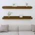 Rafturi de perete 2 buc. maro miere 50x12x9 cm lemn masiv pin GartenMobel Dekor