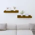 Rafturi de perete, 2 buc., 50x12x9 cm, lemn masiv de pin GartenMobel Dekor