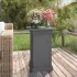 Suport pentru flori, alb, 40x40x60 cm, lemn masiv de pin GartenMobel Dekor