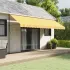 Pânză fald copertină de rezervă, dungi antracit și albe, 5 m GartenMobel Dekor