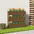 Jardinieră, maro miere, 112x25x66 cm, lemn masiv de pin GartenMobel Dekor