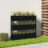 Jardinieră, gri, 112x25x104,5 cm, lemn masiv de pin GartenMobel Dekor
