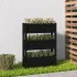 Jardinieră, alb, 77 x 25 x 104,5 cm, lemn masiv de pin GartenMobel Dekor